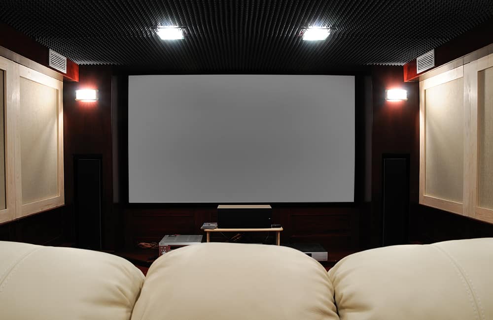 Gray vs. White Projector Screen: Which is Best? - Home Theater Explained